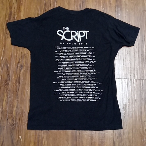 The Script Tour Tshirt - Picture 4 of 5
